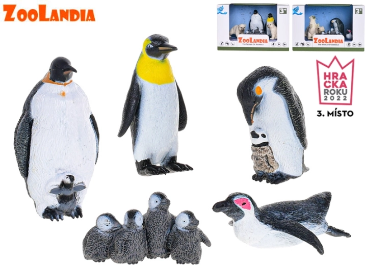 Zoolandia animaux marins – ensemble de figurines en plastique pour aquarium (3 types)