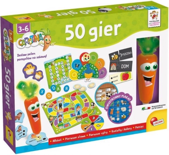 Ensemble de 50 jeux Carotina