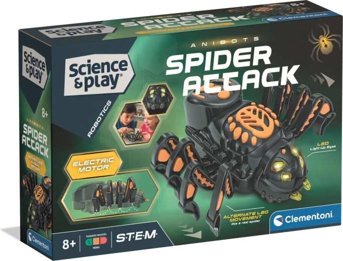 Clementoni Science & Play Robotics : Attaque de l’araignée