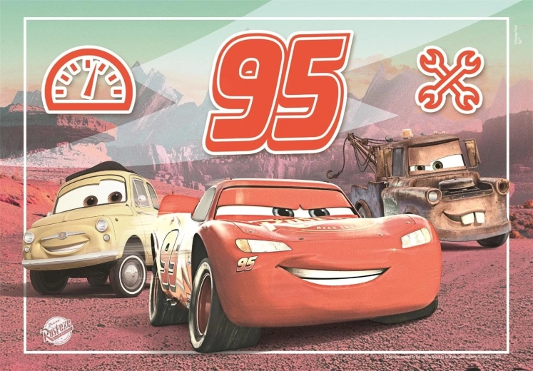 Puzzle CLEMENTONI Cars 60 pièces