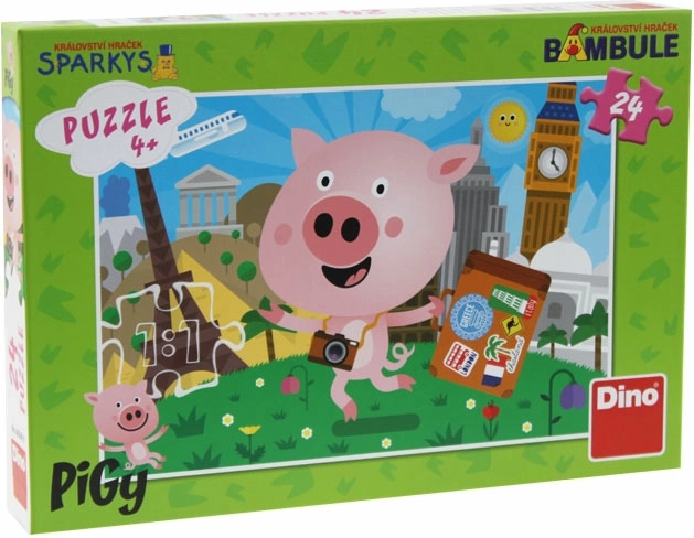 Puzzle Cochonnet Pigy – 24 pièces
