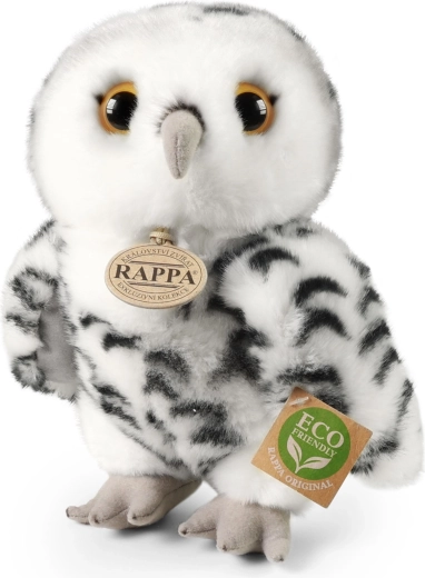 Rappa Chouette blanche en peluche 25 cm
