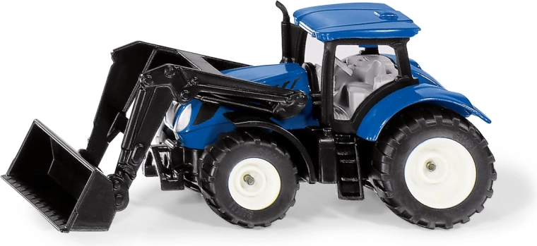 Tracteur SIKU New Holland avec chargeur frontal