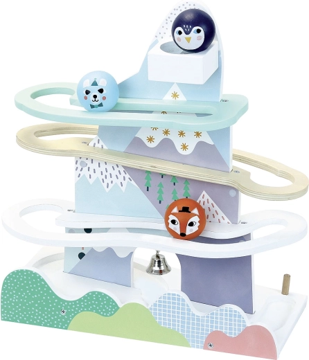 Vilac piste de billes en bois Island