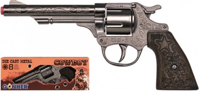 Revolver en métal pour 8 cartouches GONHER 80/0