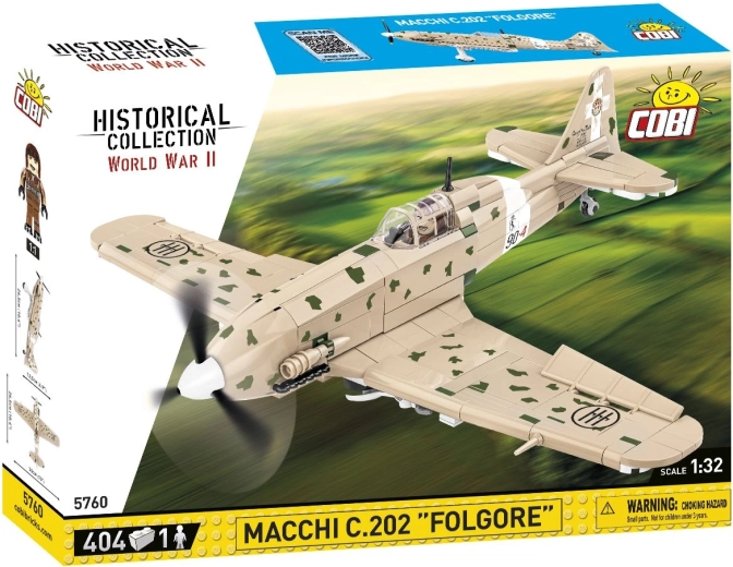 Cobi Macchi C.202 Folgore maquette d’avion 1:32 - 1 pièce
