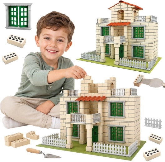 Woopie jeu de construction villa 352 pièces