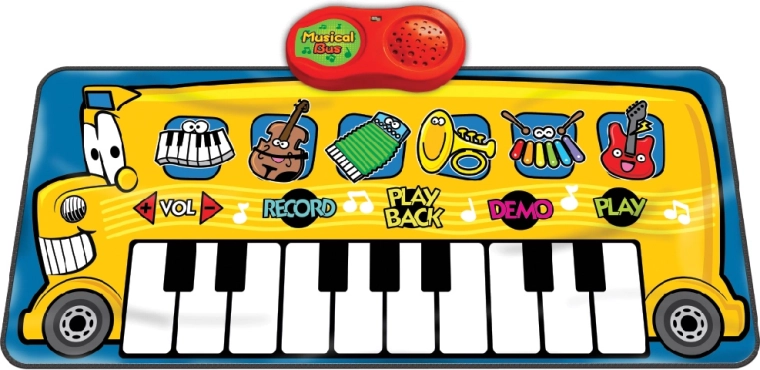 Piano bus musical – tapis interactif pour enfants