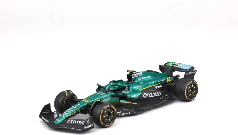Modèle F1 Bburago Aston Martin AMR25 2025 Fernando Alonso 1:43