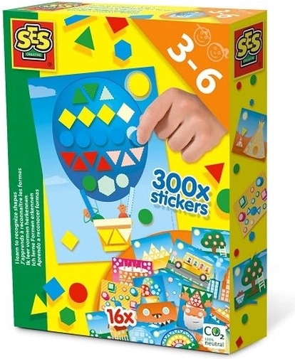 SES Creative formes géométriques à coller