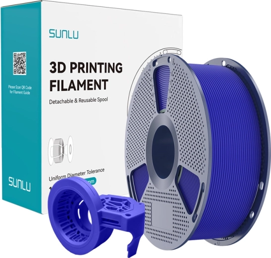 Filament PETG mat haute vitesse Sunlu bleu