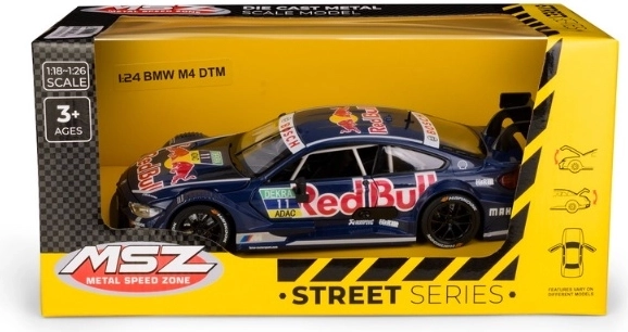MSZ BMW M4 DTM Red Bull à l’échelle 1:24, bleu