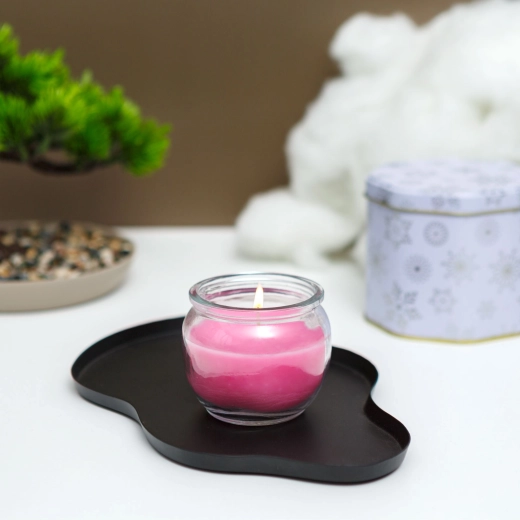 Bougie parfumée au parfum de rose 70 g