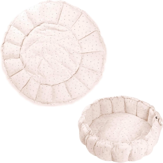 Play and Go Coco Bloom nid bébé et tapis d’éveil 3-en-1 Moon