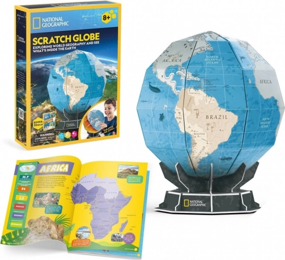 Puzzle 3D National Geographic globe terrestre 21 pièces