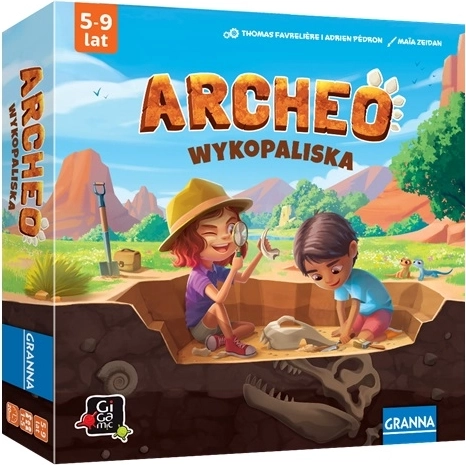 Archeo – fouilles (jeu coopératif) - 1 pièce