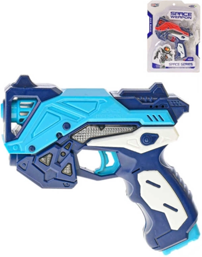 Pistolet spatial pour enfant avec lumière et son 17 cm - 1 pièce