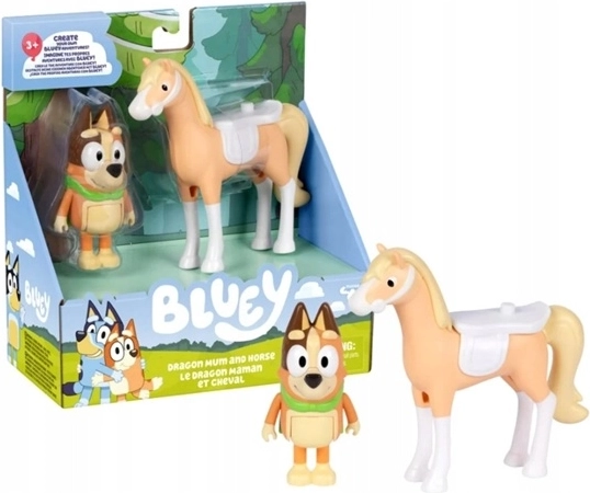 Bluey Chilli à cheval