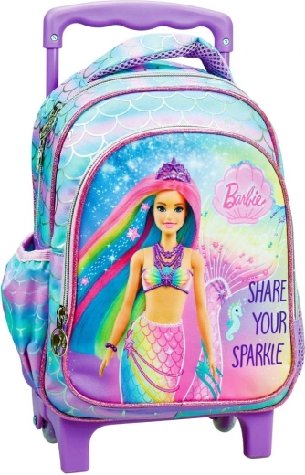 Sac à dos trolley Barbie 30 cm