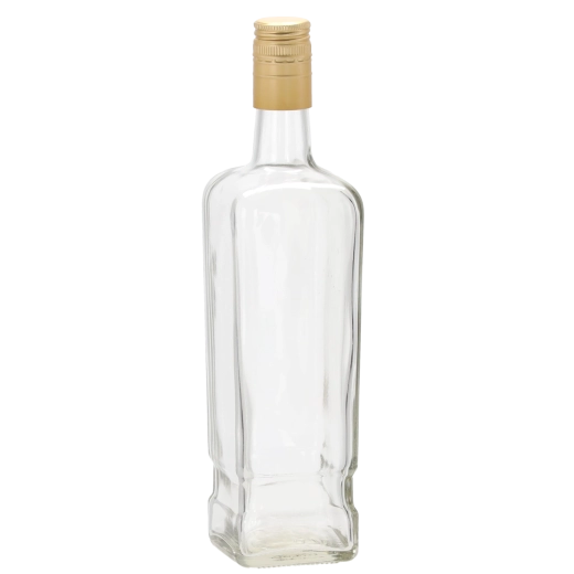 Bouteille en verre Walker 700 ml avec bouchon à vis