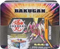 Boîte métallique Bakugan avec Bakugan exclusif s4