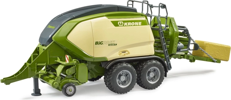 Presse à balles KRONE BiG PACK 1290 HDP VC avec 2 balles – modèle BRUDER 1:16