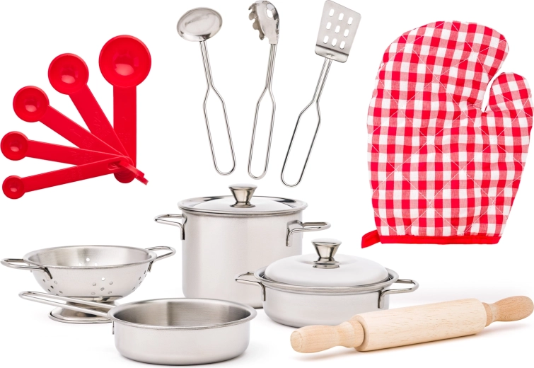 Mini ustensiles de cuisine – ensemble réaliste de 12 pièces