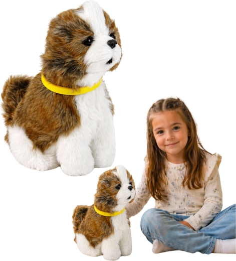 Chien en peluche interactif Shitzu