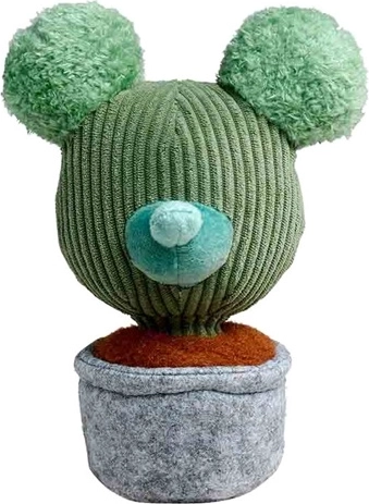 Peluche Disney Mickey dans un pot de fleurs 20 cm