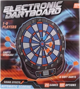 Cible électronique avec fléchettes et compteur 47 cm