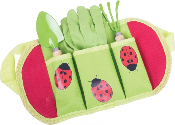 Bigjigs Toys ensemble de jardinage pour enfants coccinelle