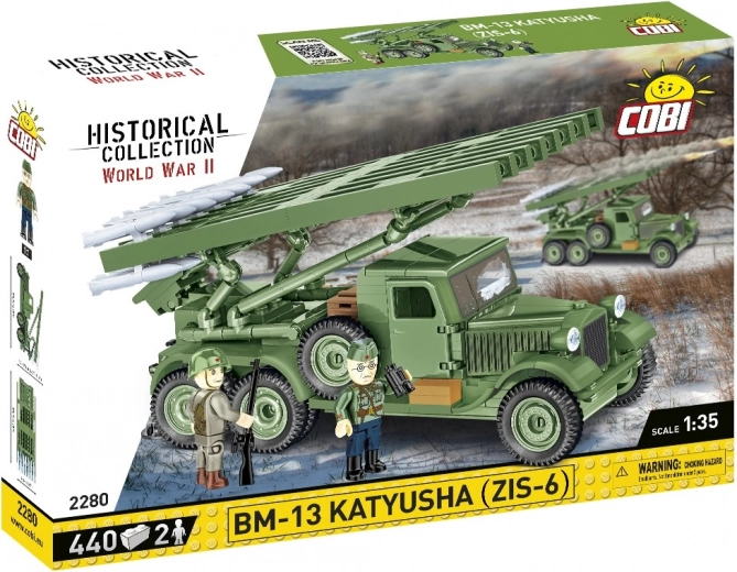 Set de construction BM-13 KATIOUCHA (ZIS-6) 1:35