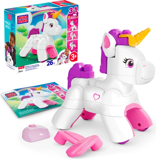 Mega Bloks licorne magique – jeu de construction 26 pièces