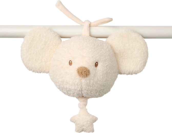Nattou souris en peluche musicale Teddy 16 cm