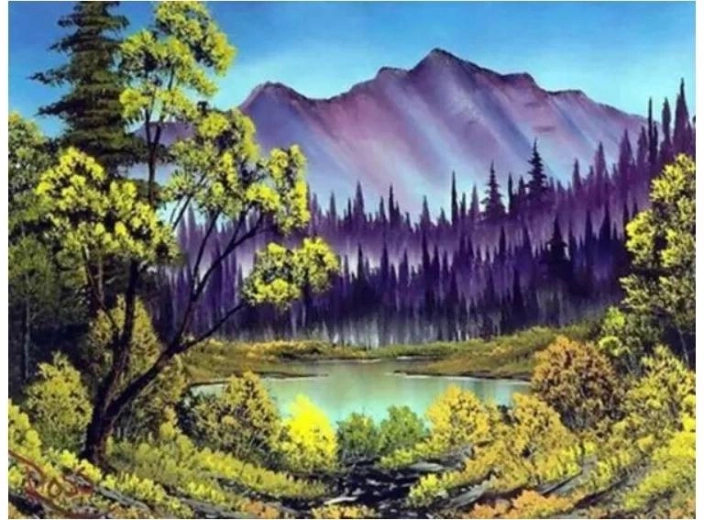 Norimpex peinture au diamant paysage 30 × 40 cm