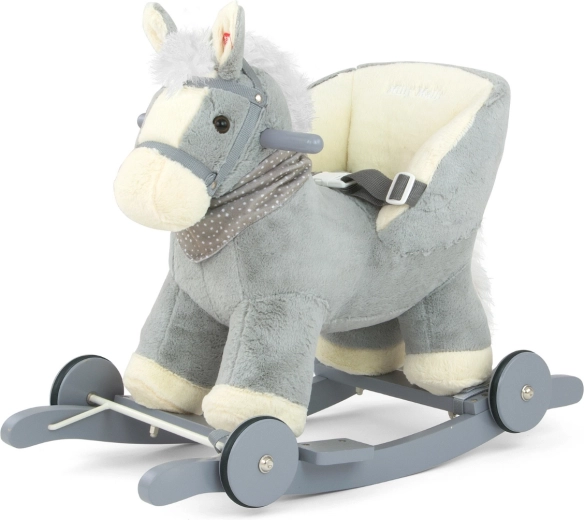 Milly Mally cheval à bascule Polly Gray