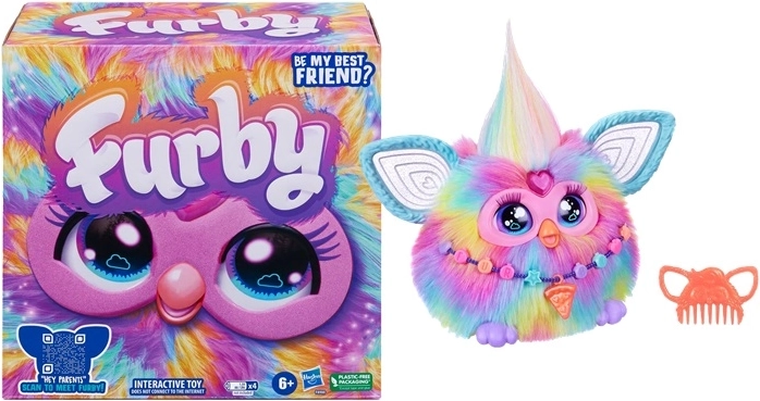 Hasbro Furby tie-dye (version anglaise) - 1 pièce