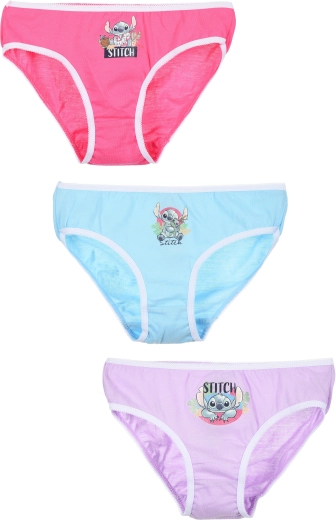 Lot de 3 culottes pour fille Lilo & Stitch