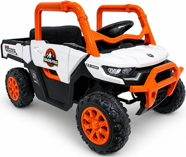 Voiture électrique tout-terrain 4x4 pour enfants 24 V orange