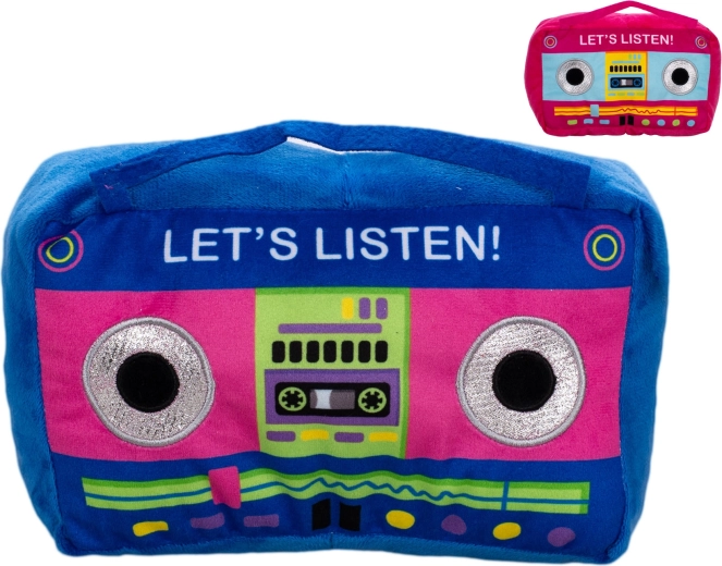 Peluche cassette 24 cm