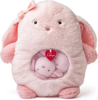 Woodyland Lumpin Lapin 3 en 1 peluche 38 cm