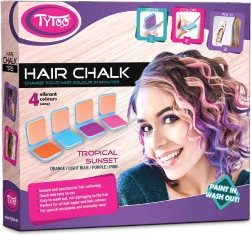 Set de craies pour cheveux Tropical