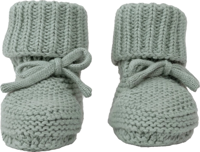 Chaussons tricotés Lodger avec lacets 0–6 mois