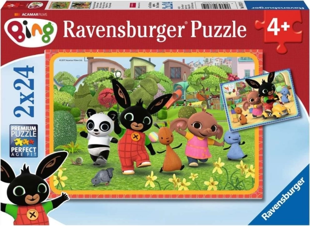 Puzzle Bing 2x24 pièces