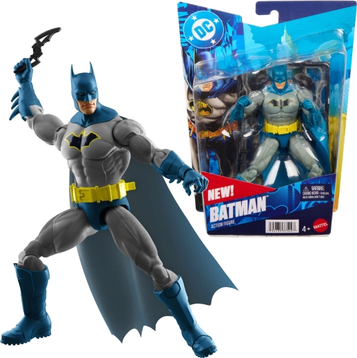 Figurine Batman Mattel DC Comics 17 cm avec accessoires