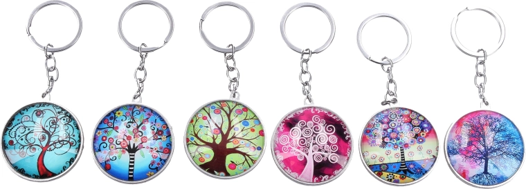 Porte-clés en forme d’arbre