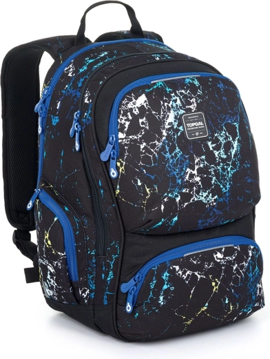 Sac à dos étudiant au motif vintage Topgal Roth