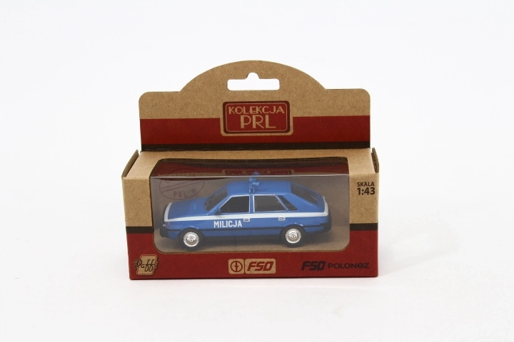 Modèle réduit de voiture FSO Polonez Milicja à l’échelle 1:43