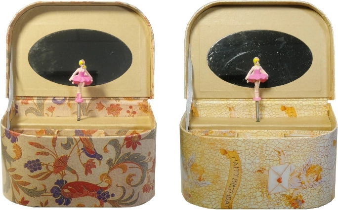 Boîte à musique à bijoux pour filles avec la mélodie Lettre à Élise