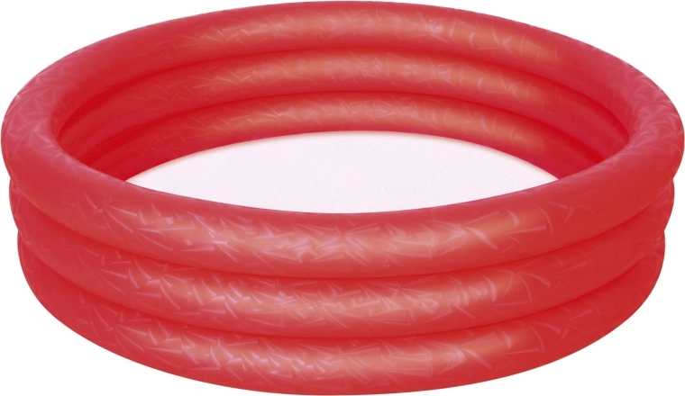 Piscine gonflable BESTWAY Splash 'N Smile 122 × 25 cm – rouge